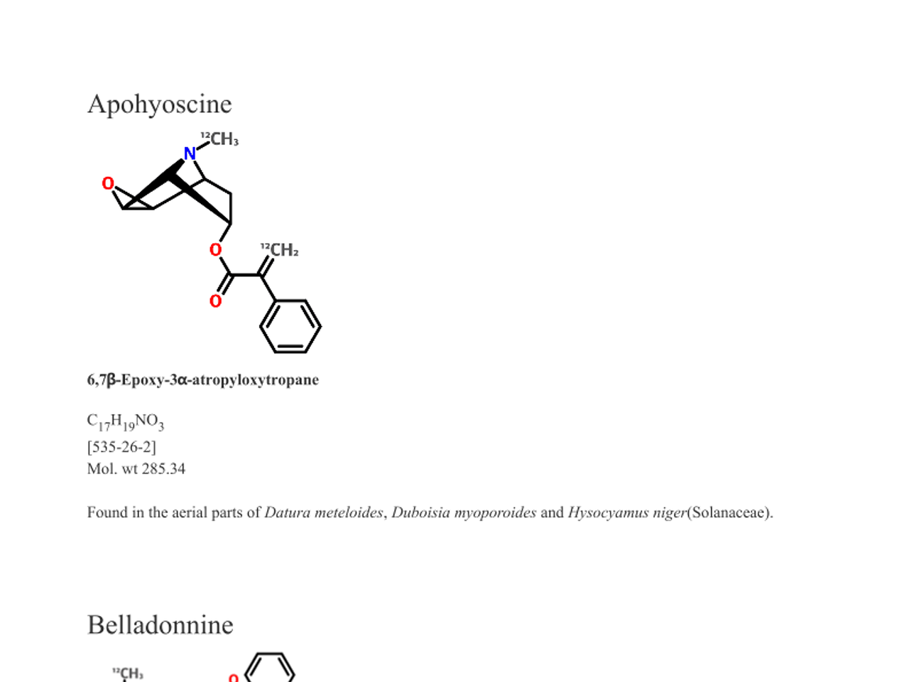 Alkaloids